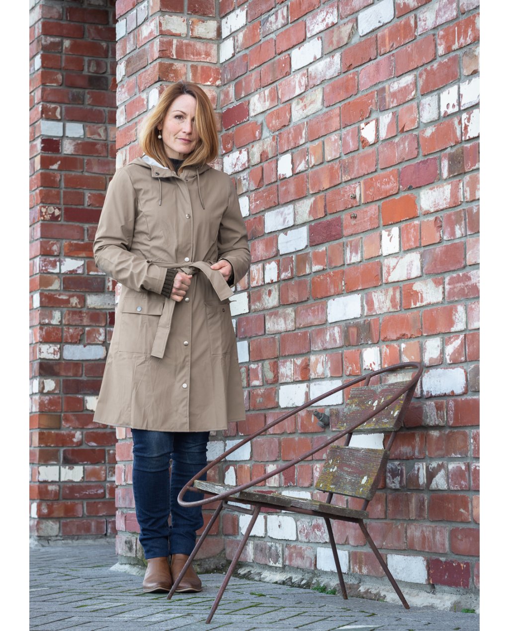 Rains | Curve Jacket | Taupe Rains | Curve Jacket | Taupe